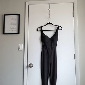 Black jump suit